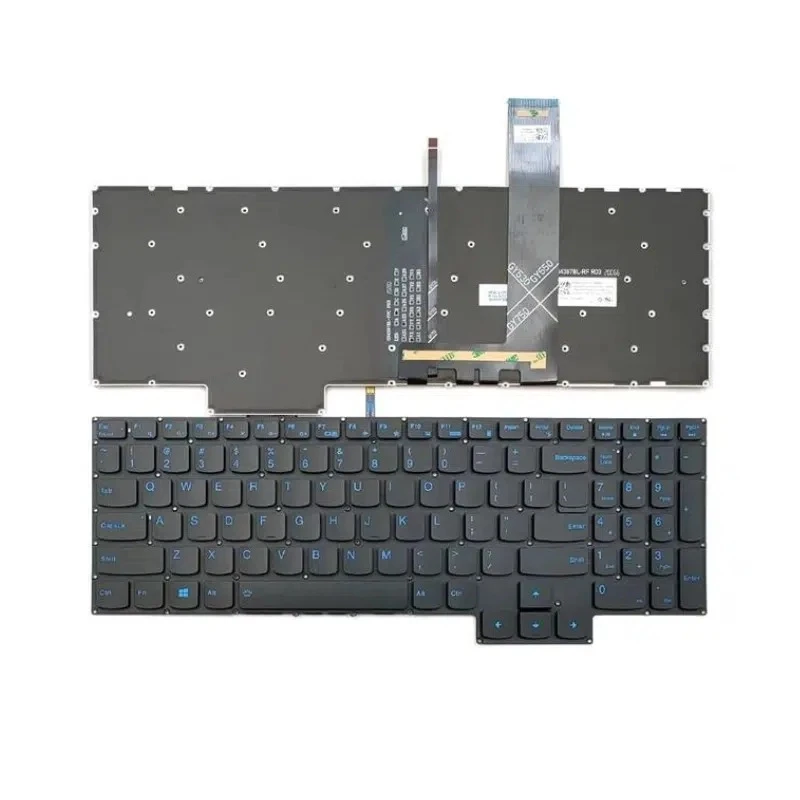 Laptop Keyboard for Lenovo IdeaPad Gaming 3-15ARH05, 3-15IMH05 With Blue Backlight