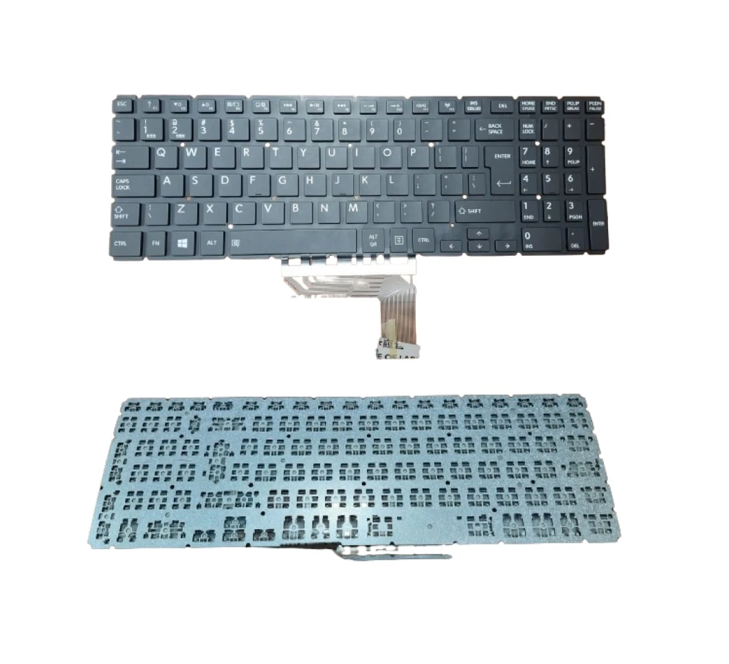 Laptop Keyboard For Toshiba Satellite C50, 9Z.N7TSV.801, C50D, C50T, C55D, C55T Series Laptops