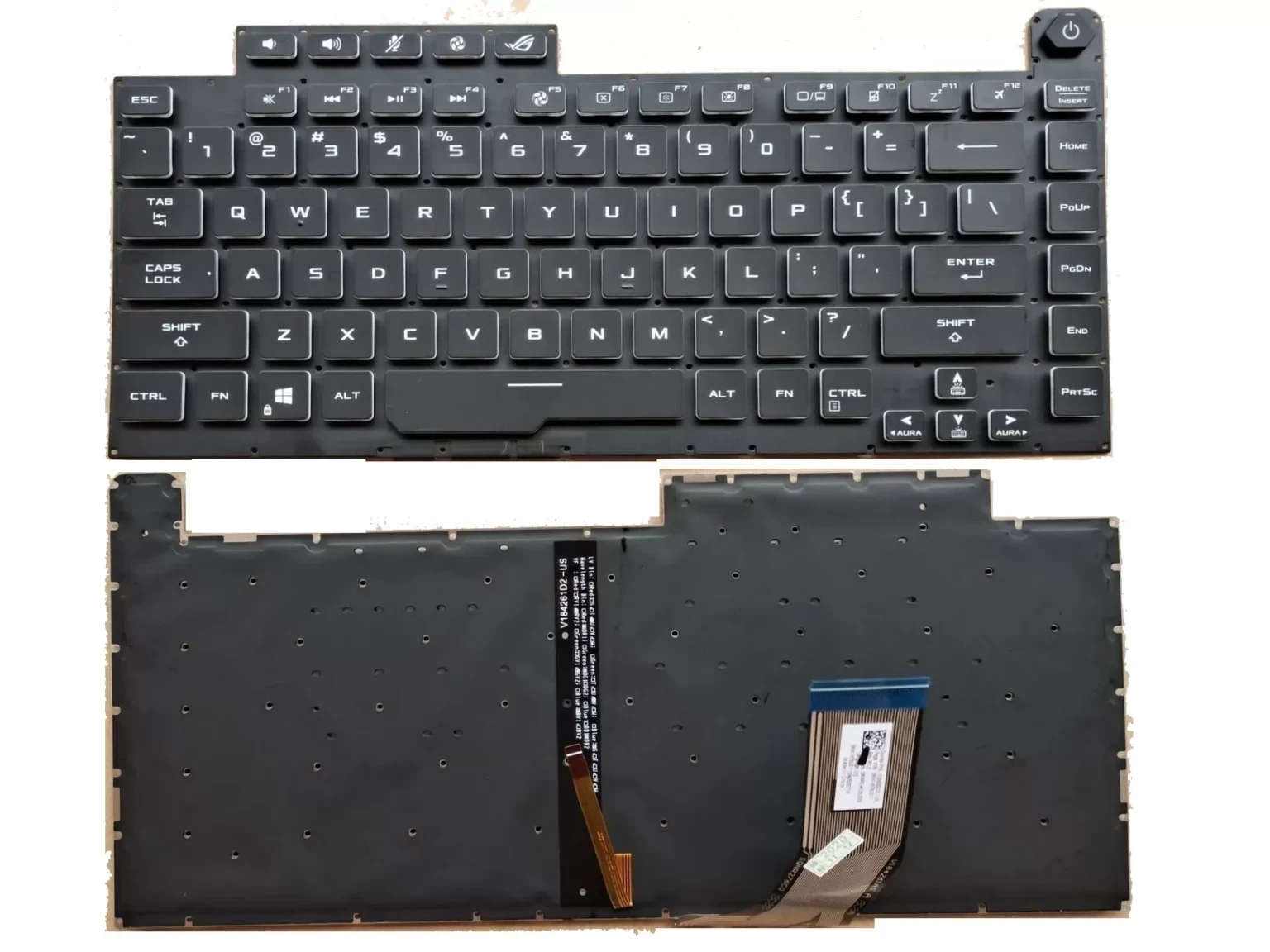 Laptop Keyboard for Asus G531, G531G, G531GT, G531GU with RGB backlight