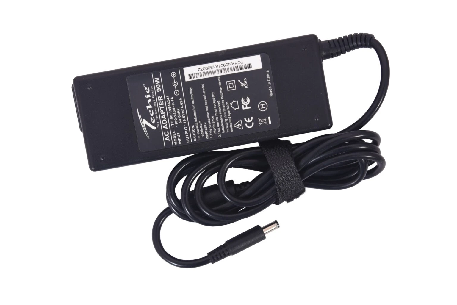 Compatible Dell 90W Laptop Charger 19.5V, 4.62A, 7.4mm x 5.0mm