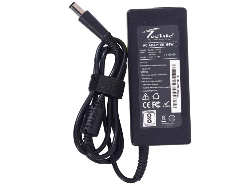 Compatible HP 65W Laptop Charger for HP 250 G1, ProBook 450 G2, Compaq Presario CQ56 Series (18.5V, 3.5A)