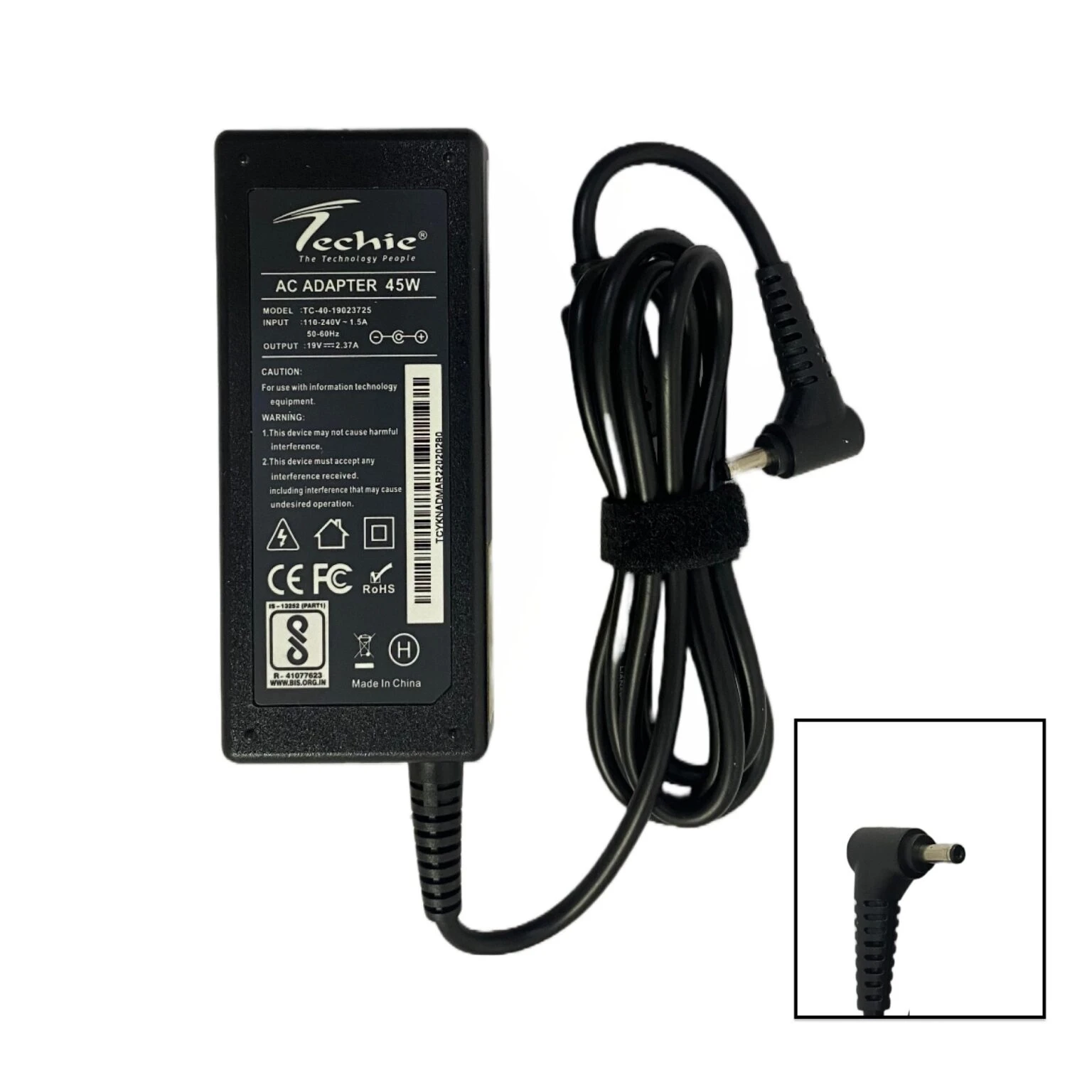 Compatible Asus 45W Laptop Charger for R540 X200C,Vivobook F201E, S200E ZenBook UX31A (19V, 2.37A)
