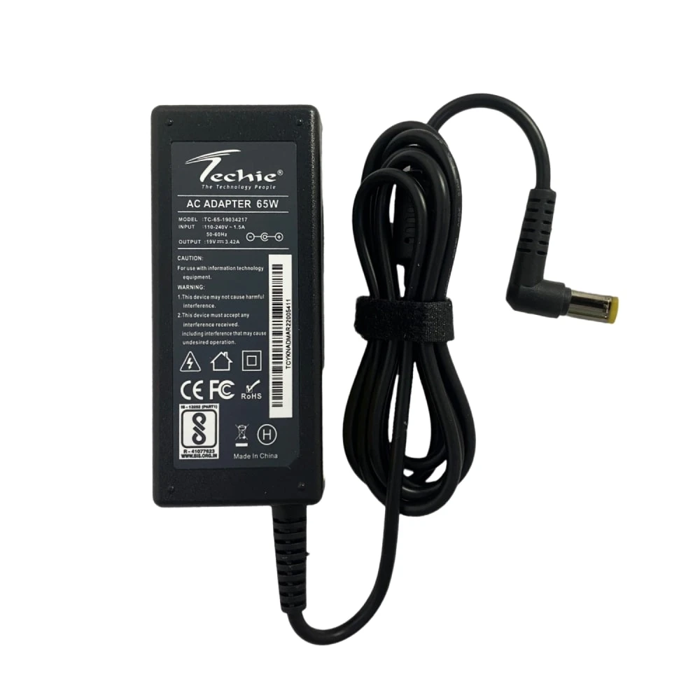 Compatible Acer 65W Laptop Charger for Aspire 5741G, E1-571G Series (19V, 3.42A)