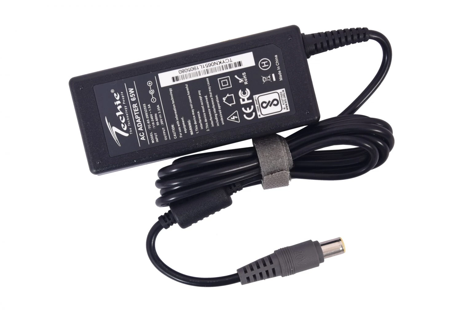 Compatible Lenovo 65W Laptop 65W, 20V, 3.25A, 7.9mm x 5.5mm