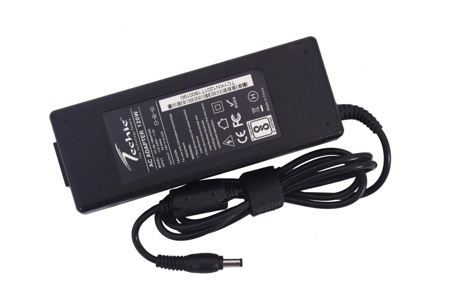 Compatible Lenovo 120W Laptop Charger 19V, 6.32A, 5.5mm x 2.5mm