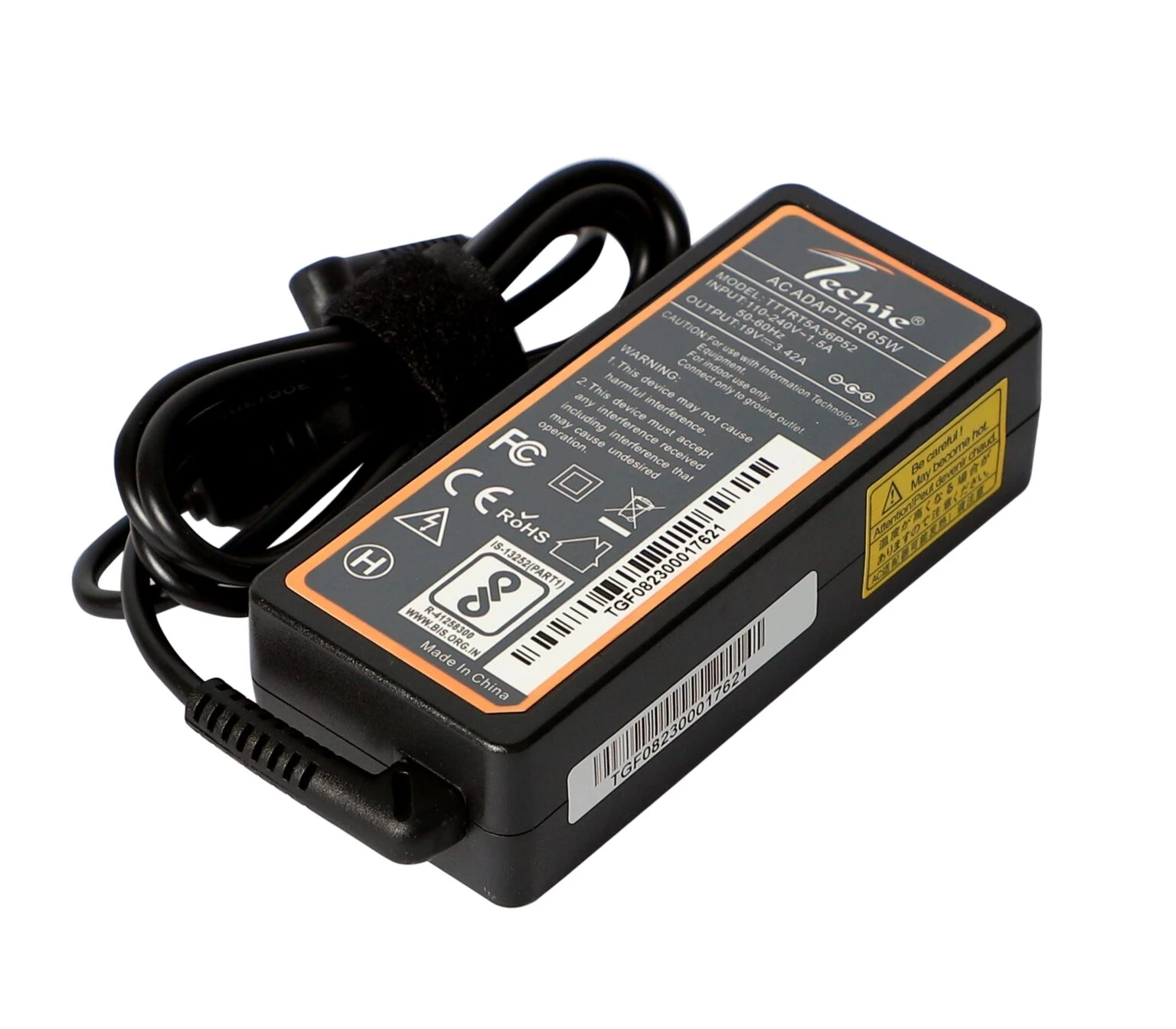 65W Acer Laptop Charger 19V, 3.42A, 3.0*1.1MM