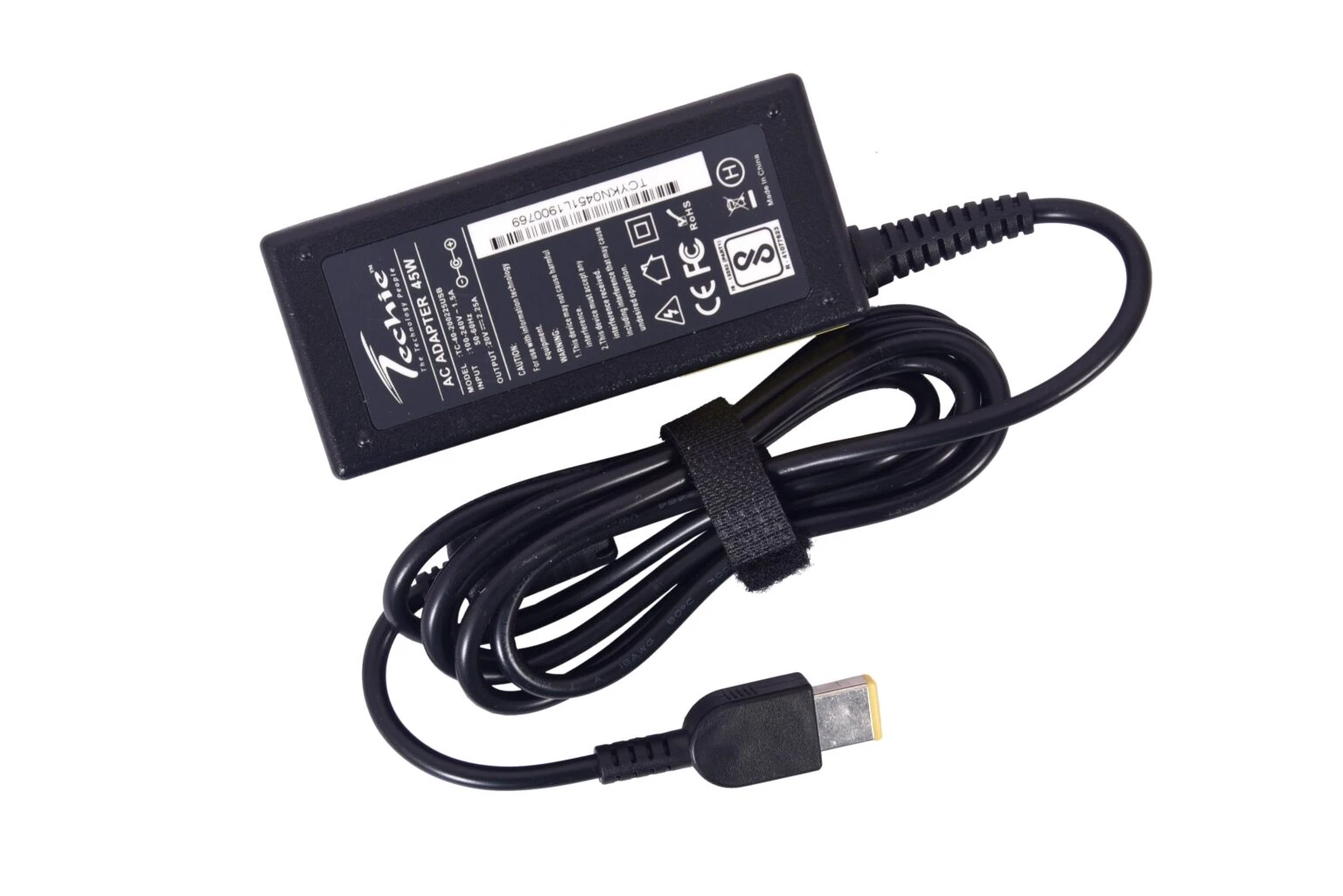 Compatible Lenovo 45W Laptop Charger 20V, 2.25A, USB PIN