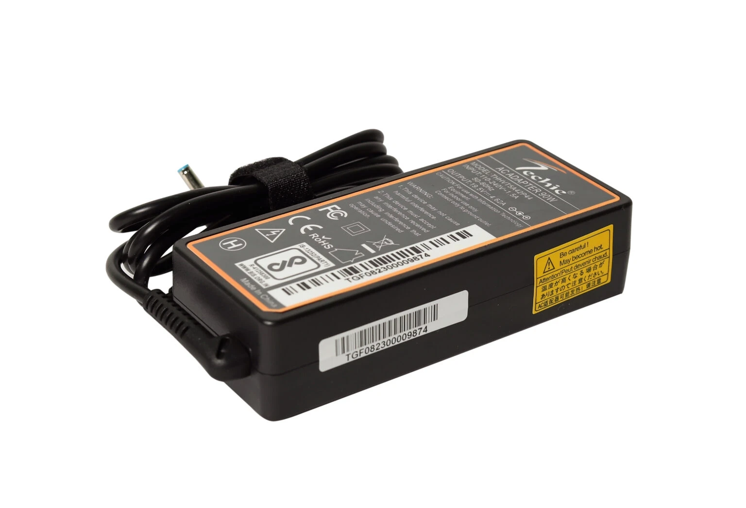 Compatible HP 90W Laptop Charger for 250 G2 ProBook, Pavilion 15-N Series (19.5V, 4.62A)