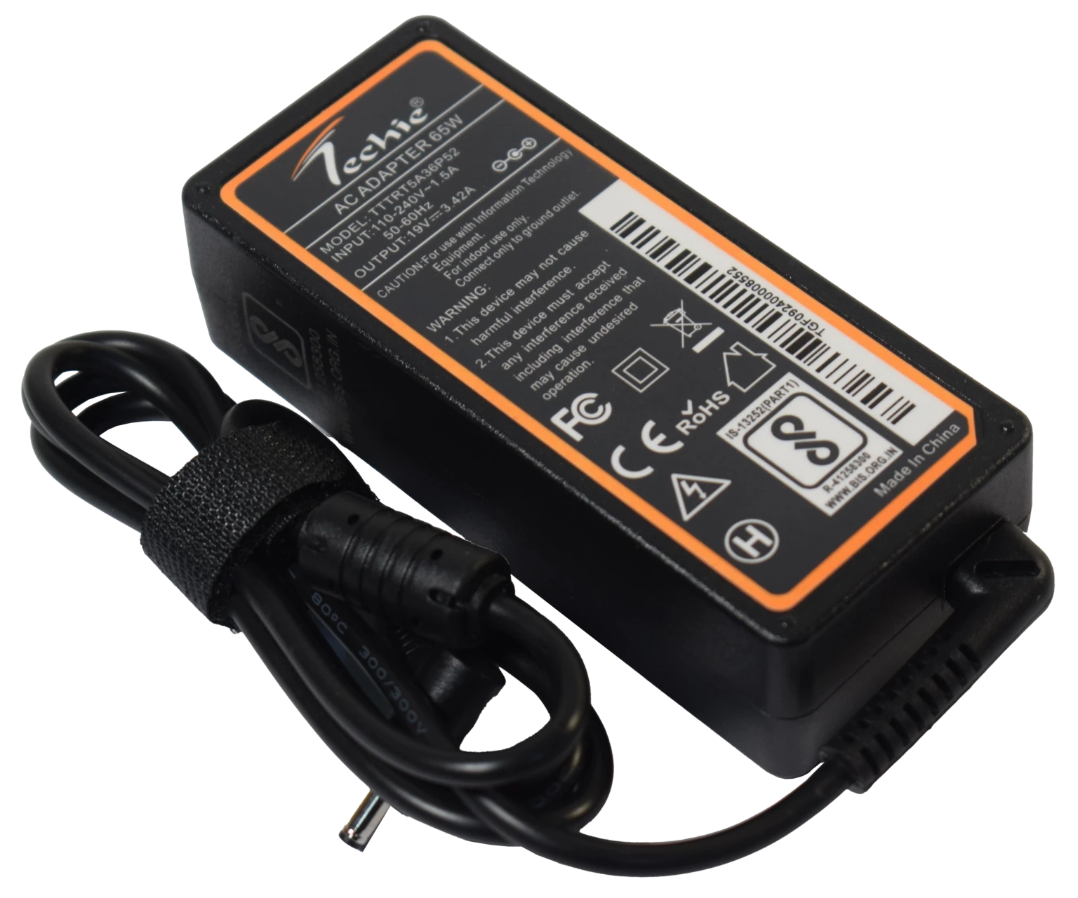 Compatible Avita 65W Laptop Charger (19V, 3.42A) 3.5*1.35MM Pin