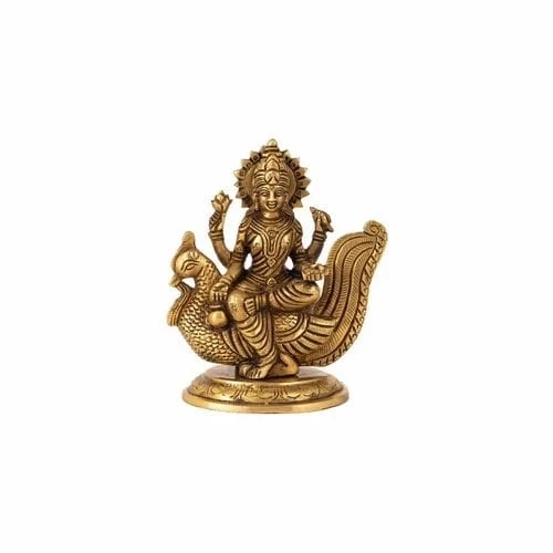 Brass Gayatri Statue
