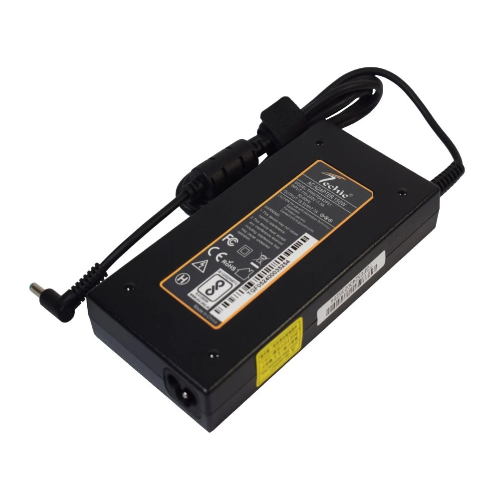 150W Laptop Charger for HP 15-BC, 15-CS, Envy 14, Omen 15, Omen 17 Series (19.5V, 7.7A) 4.5*3.0MM Blue Pin