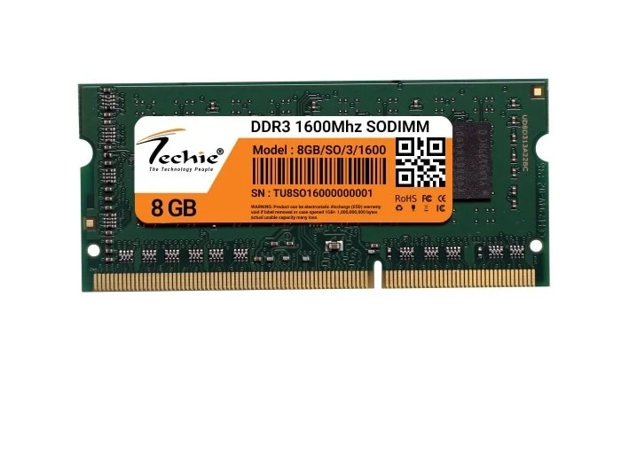 8GB DDR3 1600Mhz Laptop RAM