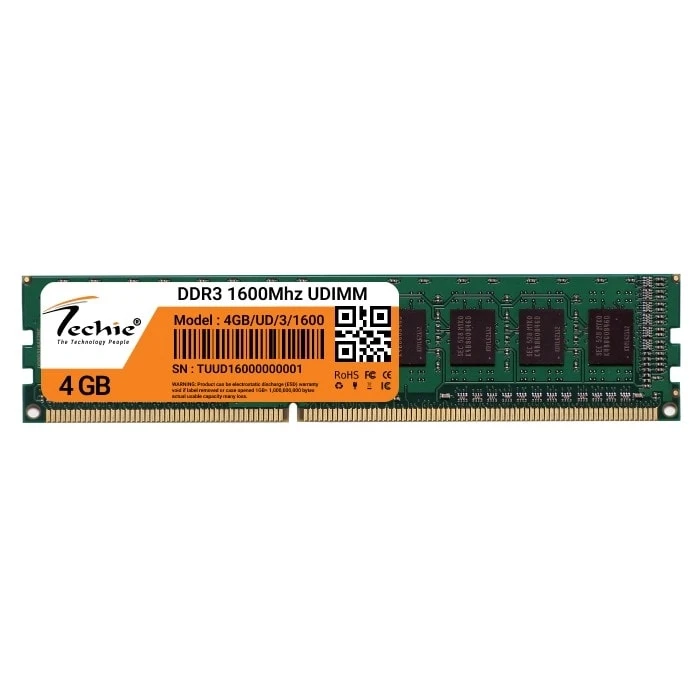 4GB DDR3 1600Mhz Desktop RAM