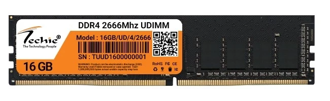 16GB DDR4 2666Mhz Desktop RAM