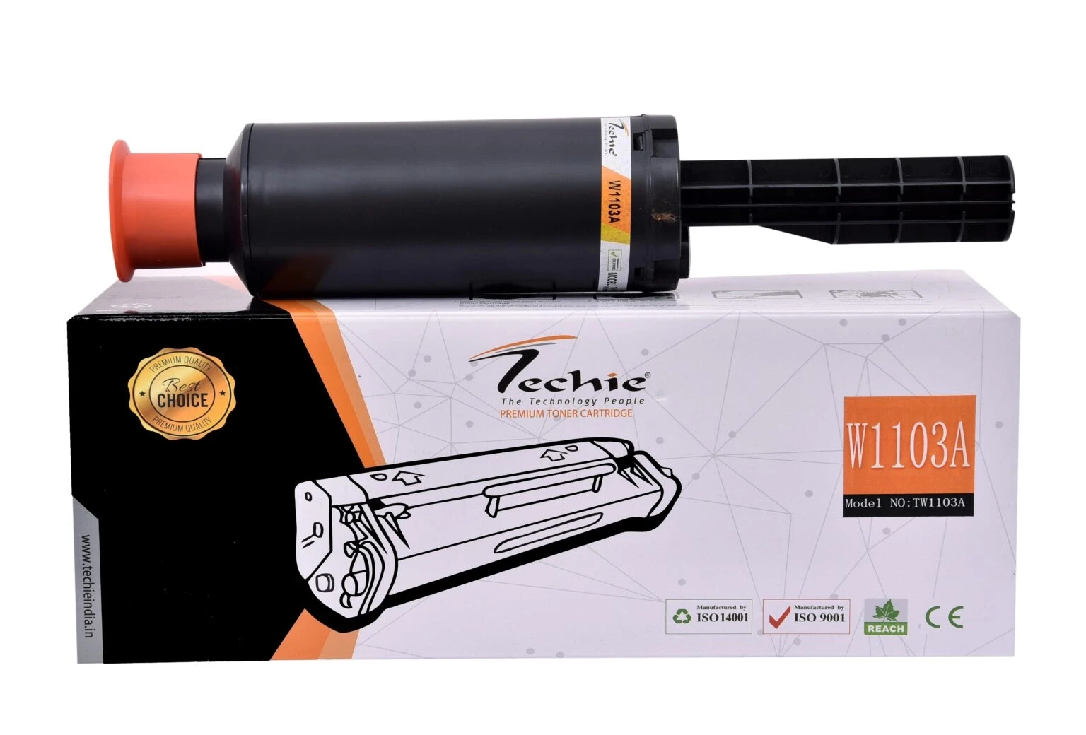 1103A with chip Toner Cartridge Compatible for HP Neverstop laser MFP 1200a Models.