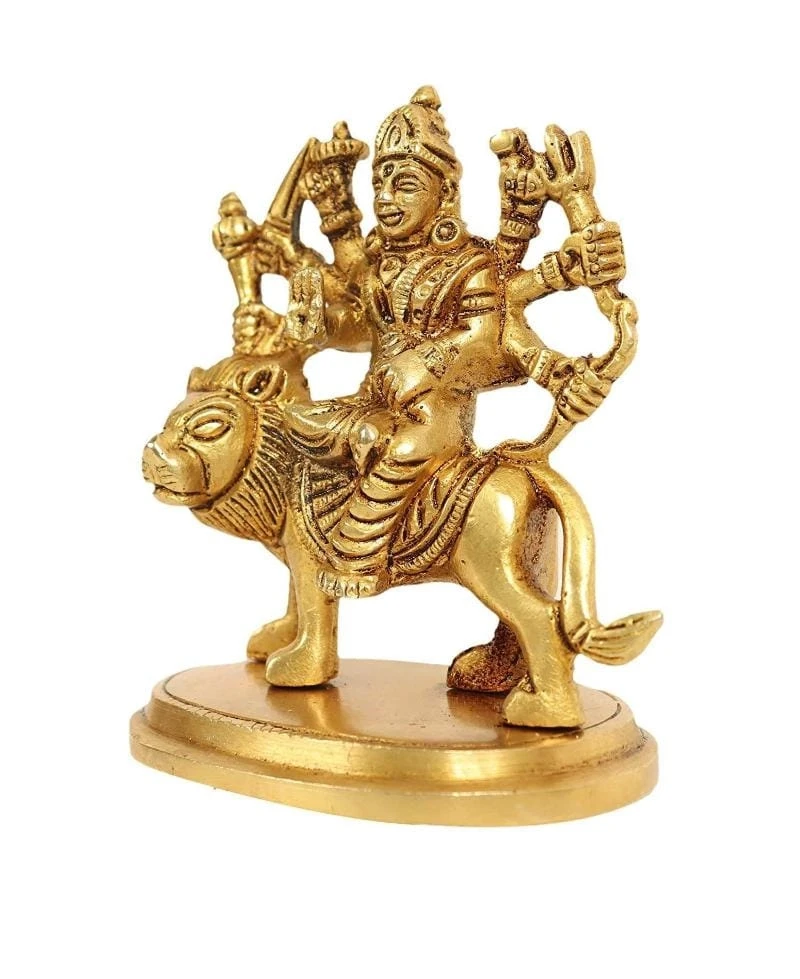 Brass Idol of Durga MATA