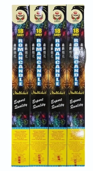 Roman Candle (Hand Sky 18 Shot) -PACK of 2