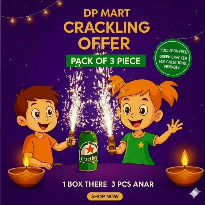 Beer Can Crackling Anar-Pack of 3 Piece