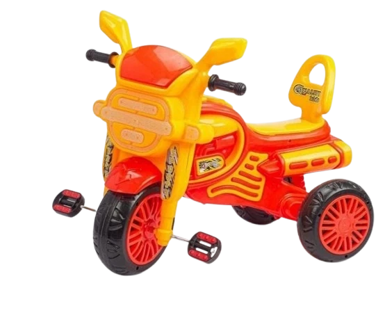 Q Sports Bike Tricycle for Baby Boy & Girl, Multicolor, Plastic Material