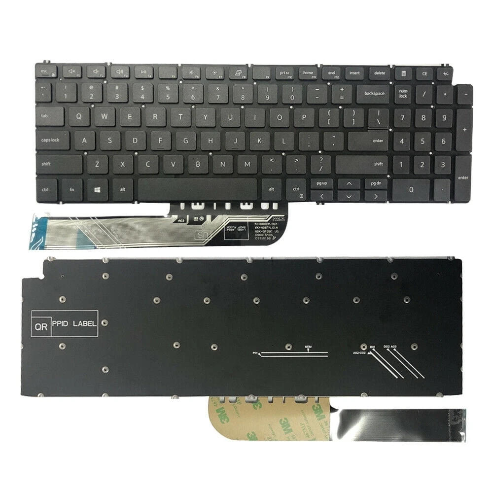 Laptop Keyboard for Dell Inspiron 15 5584, 5590, 5593,15 7000 2-IN-1