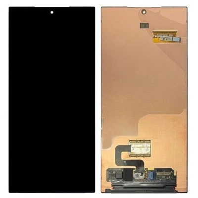 LCD with Touch Screen for Samsung Galaxy S24 Ultra 5G - Grey (display glass combo folder)