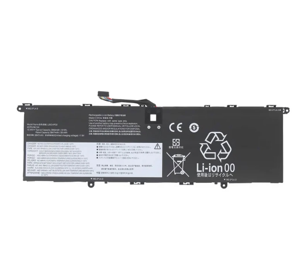 Lenovo Laptop Battery 3200mAh, 4-Cell High Quality for Lenovo L20C4PD2, THINKBOOK 14P G2 Series Laptops