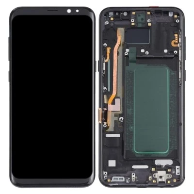 LCD with Touch Screen for Samsung Galaxy S8 (display glass combo folder)  100% Original, Premium Care Quality