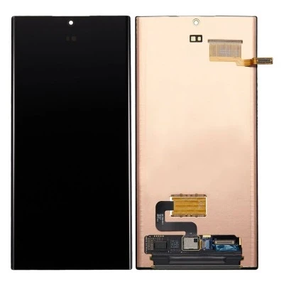 LCD with Touch Screen for Samsung Galaxy S22 Ultra 5G (display glass combo folder)  100% Original, Premium Care Quality