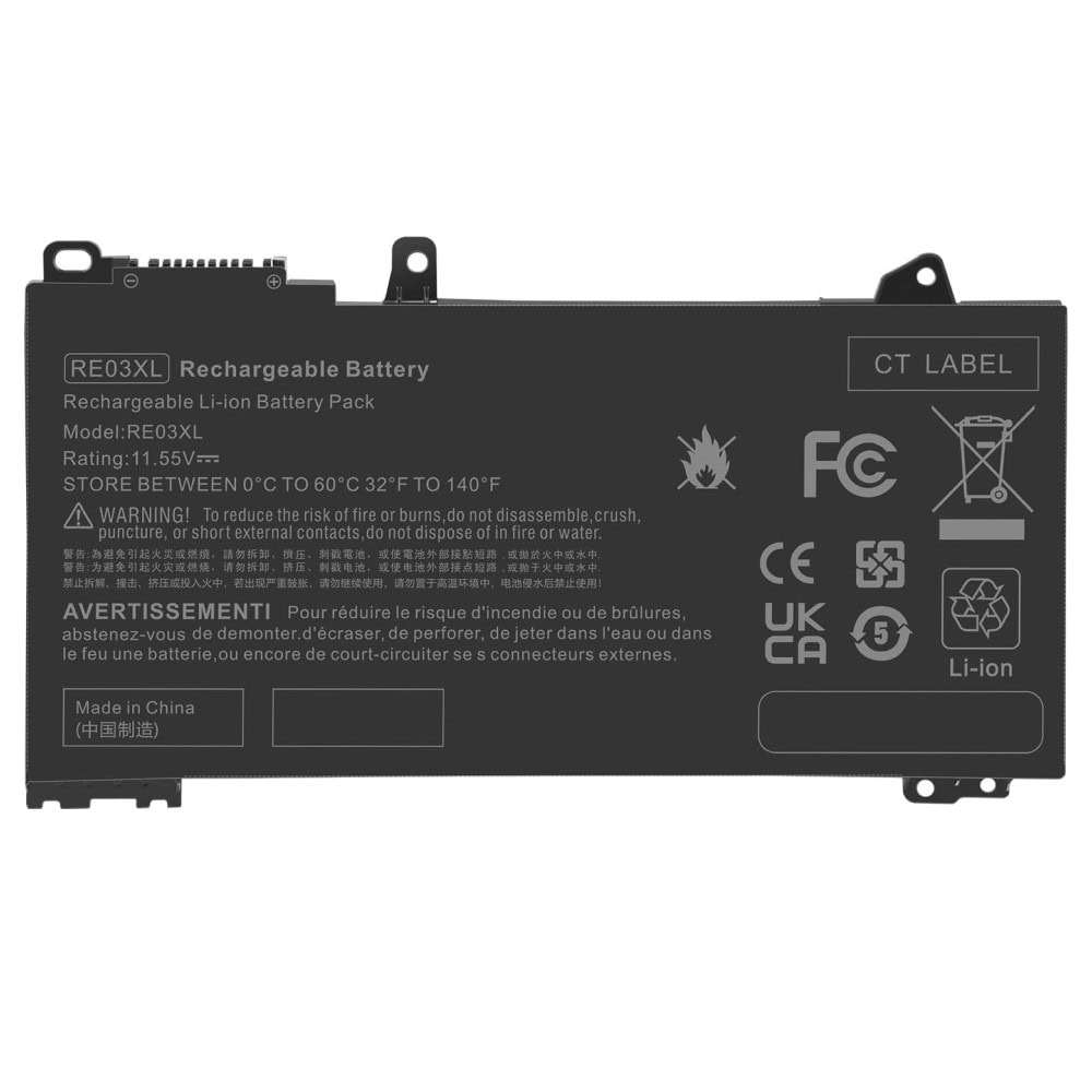 Compatible Battery for HP RE03XL – ProBook 430 G6, 440 G6, 450 G6 Laptops (3000mAh, 3-Cell)