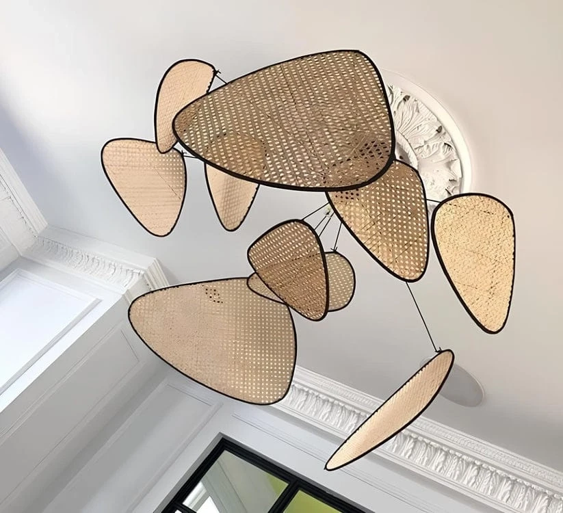 Bamboo Hanging Light for Hallway | Pendant Lamp