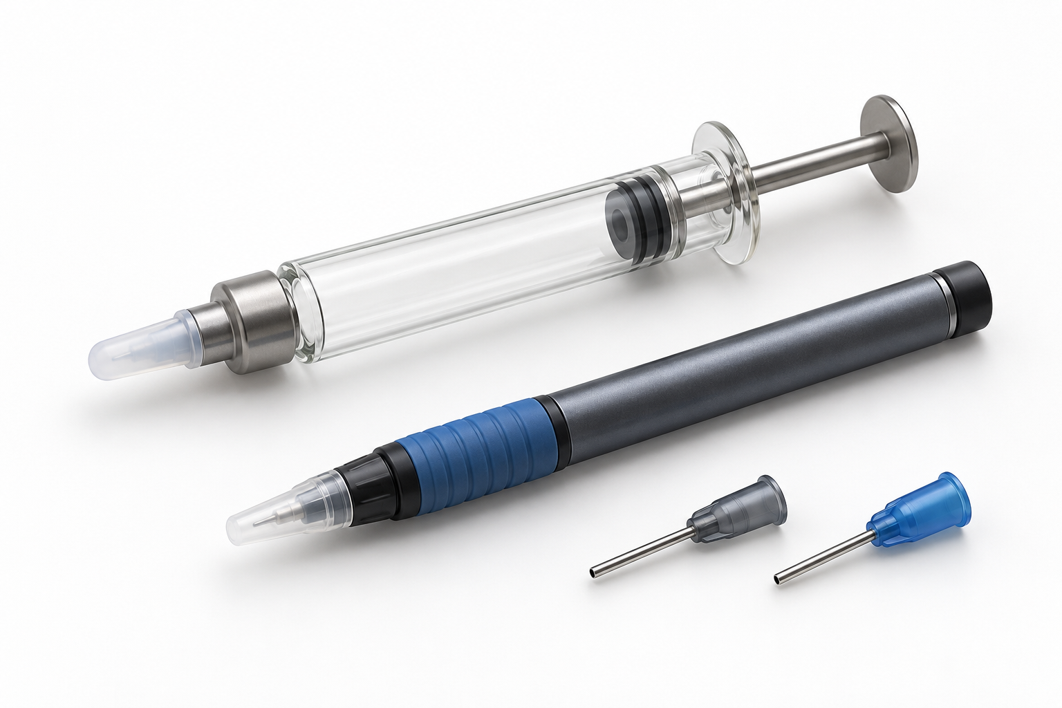 Glass Injection, Needle & Flux Handle