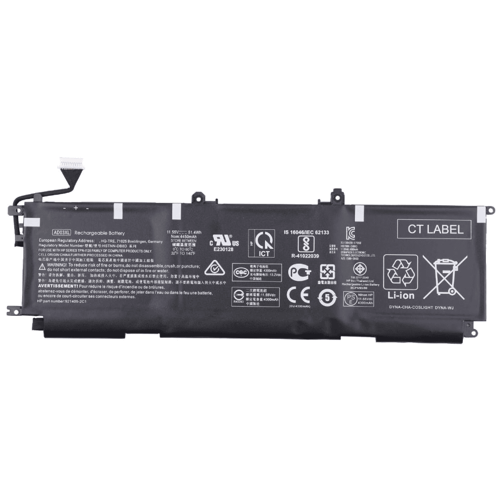 HP Laptop Battery 3850mAh, 3-Cell High Quality Compatible for HP AD03 – AD03XL, Envy 13-ad000 Laptop