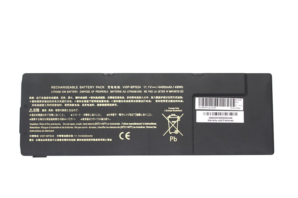 Compatible Battery for Sony BPS24 – VGP-BPL24, VGP-BPS24, VGP-BPSC24 Laptops (4200mAh, 3-Cell)