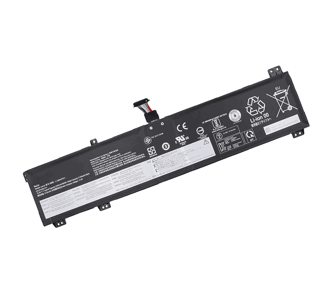 Battery for Lenovo Y7000P L19C4PC1 – Lenovo LEGION 5-15ARH05-82B500HTPB, 82AU00CDGE, Laptops (5180mAh, 4-Cell)