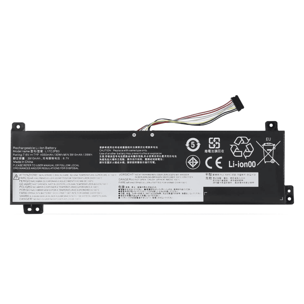 Compatible Battery for Lenovo L17L2PB3 – V330-14IKB, V330-14ISK, V330-15ISK, V330-15IKB V530-15IKB Laptops (4500mAh, 2-Cell)