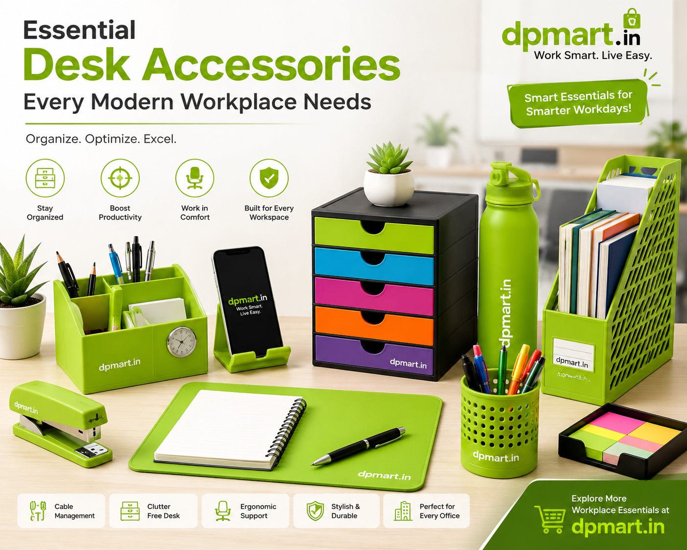 Essential Desk Accessories Every Modern Workplace Needs