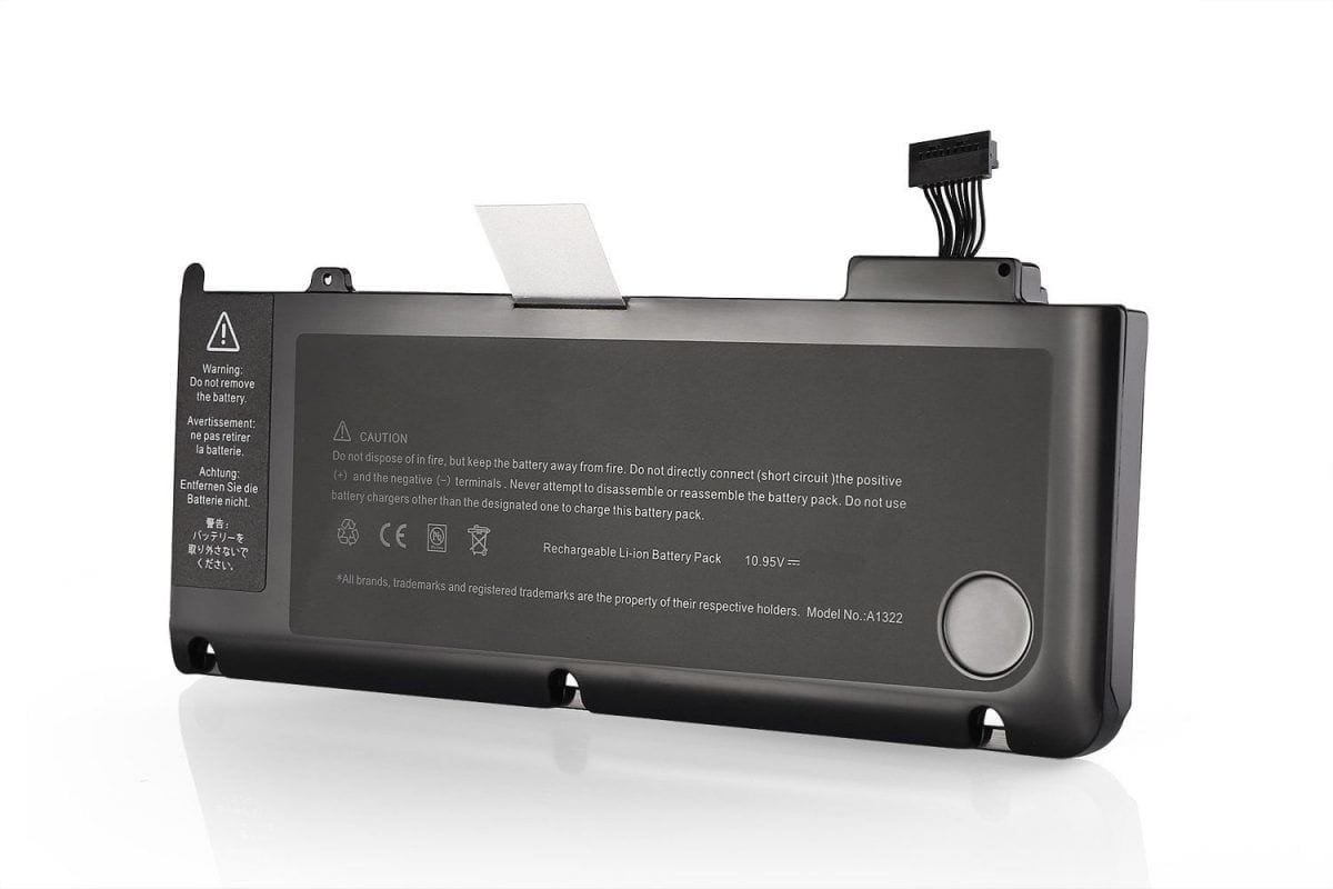 Compatible Battery for Apple A1322 – A1278(EMC 2419*) MacBook Pro A1322 Laptops (5300mAh, 3-Cell)