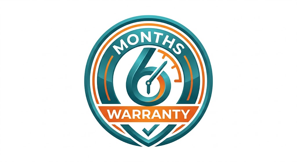 6 Month Warranty