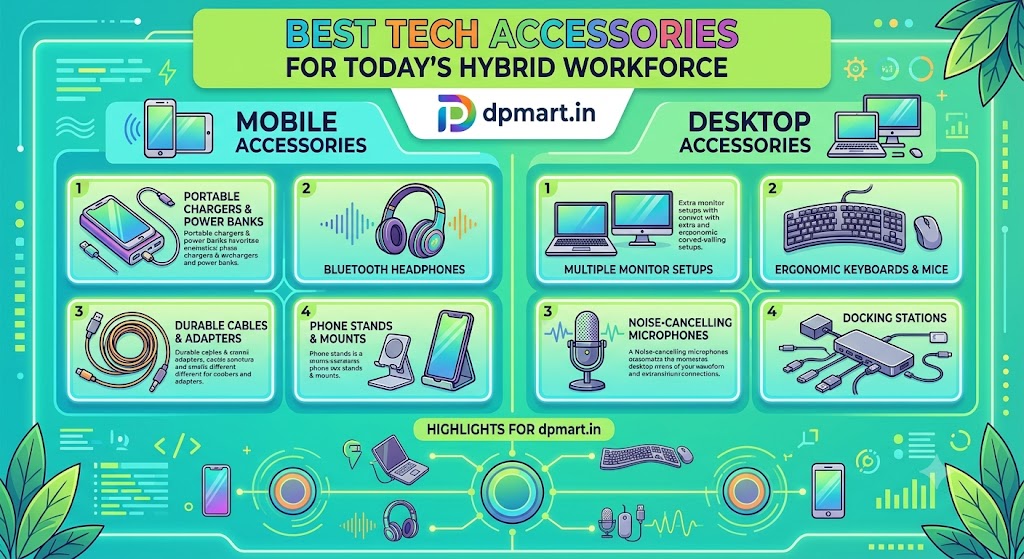 Best Tech Accessories for Today's Hybrid Workforce