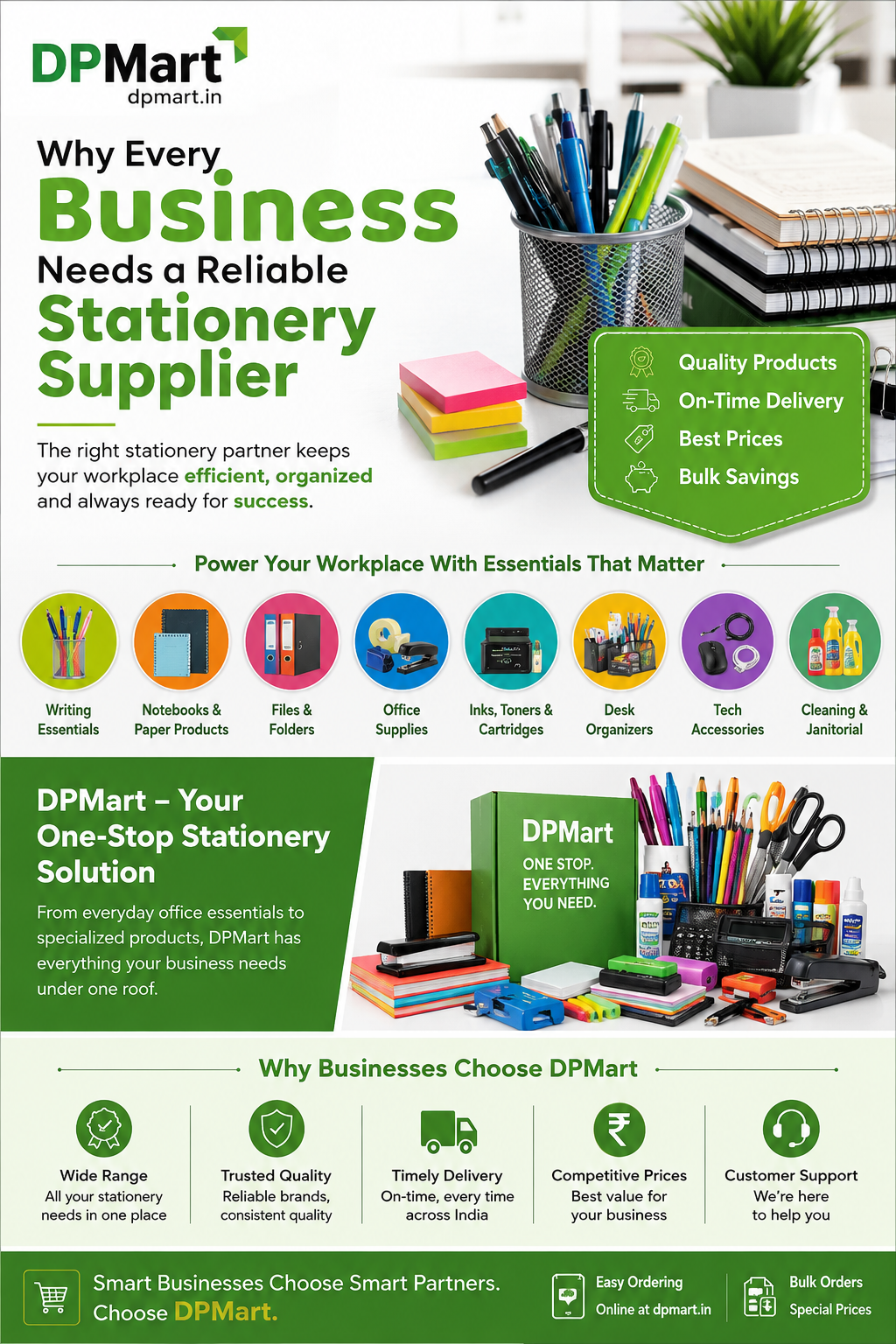 Why Every Business Needs a Reliable Stationery Supplier