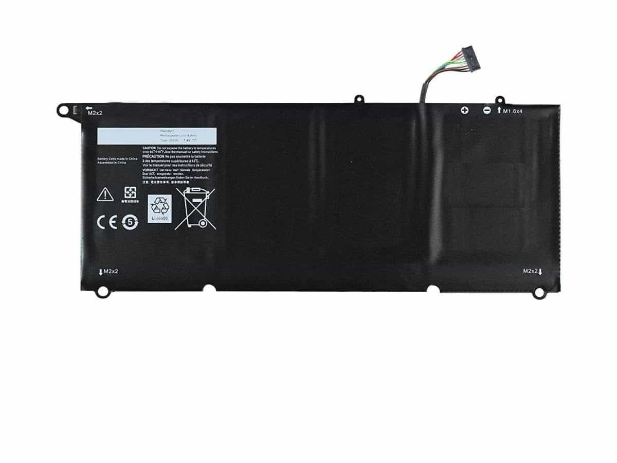 Compatible Battery for Dell JD25G – XPS13 9343, XPS13 9350 Laptops (5600mAh, 4-Cell)