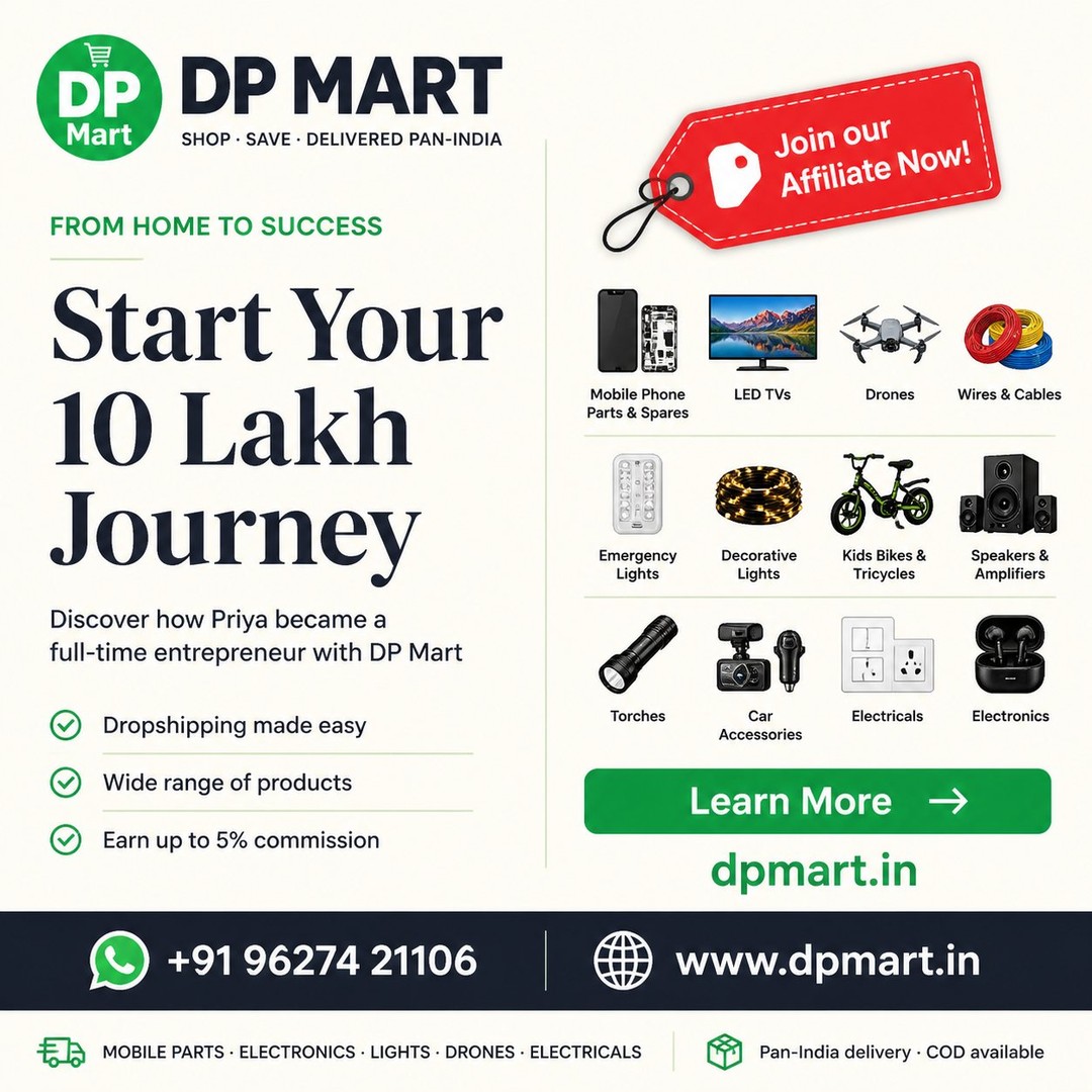 From Insta Page to ₹10 Lakh Business with DP Mart