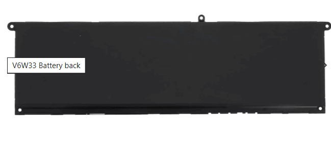 Battery for Dell V6W33 – Inspiron 5310, 13 5320, 13 5310, 14 5420 Laptops (3300mAh, 4-Cell)