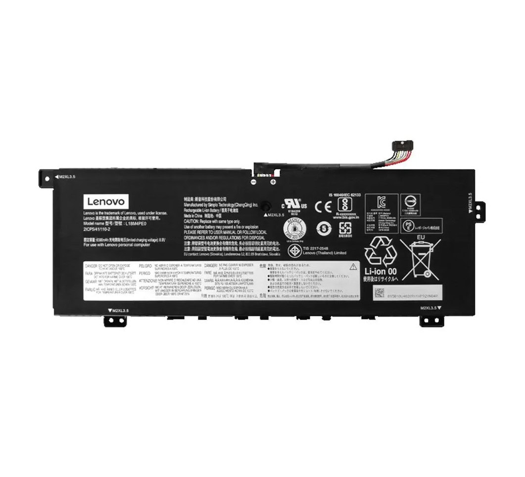 Lenovo Laptop Battery 5800mAh, 4-Cell High Quality for Lenovo L18M4PE0, IdeaPad 4G 14Q8C05, YOGA C740-14IML Series Laptops