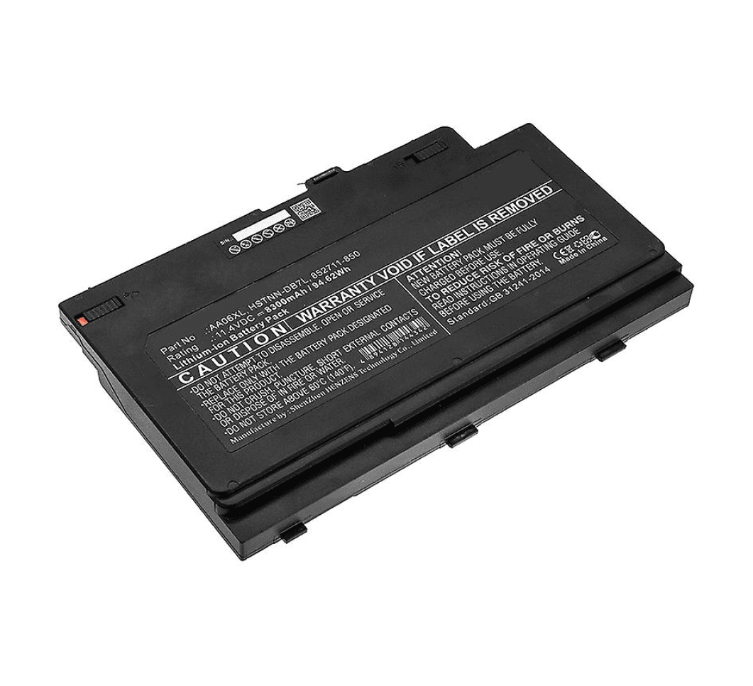 HP Laptop Battery 8300mAh, 6-Cell High Quality for HP AA06XL, HSTNN-DB7L – ZBook 17 G4 Series Laptops