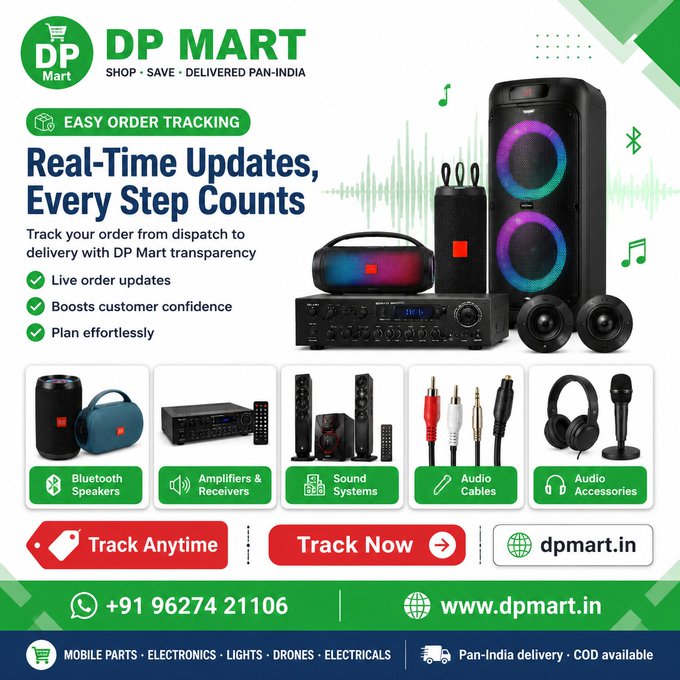 Track Every Order with DP Mart