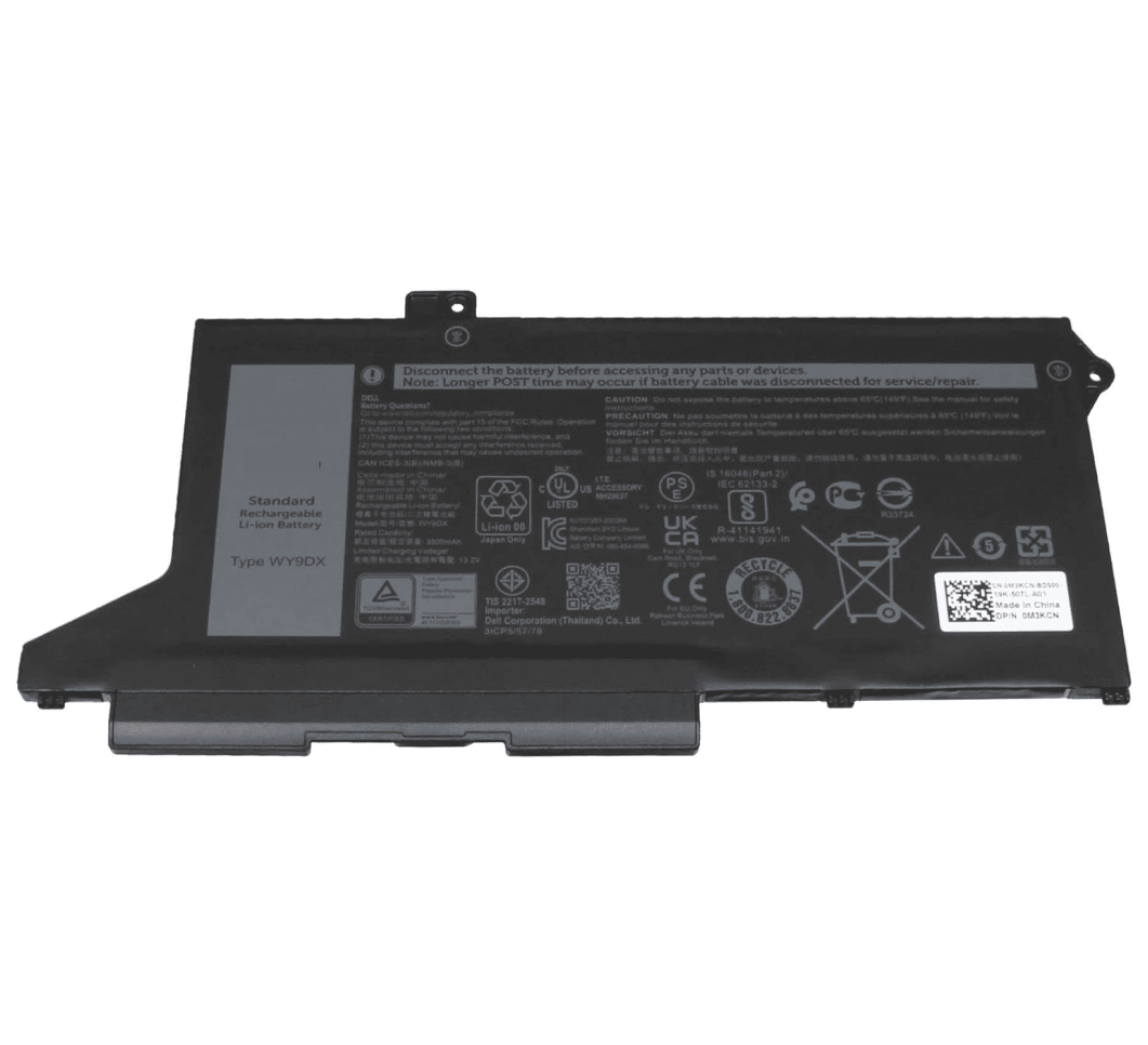 Dell Laptop 3600mAh, 3-Cell High Quality Battery for Dell WY9DX – Precision 3560, Latitude 5520, Latitude 5420 Laptops