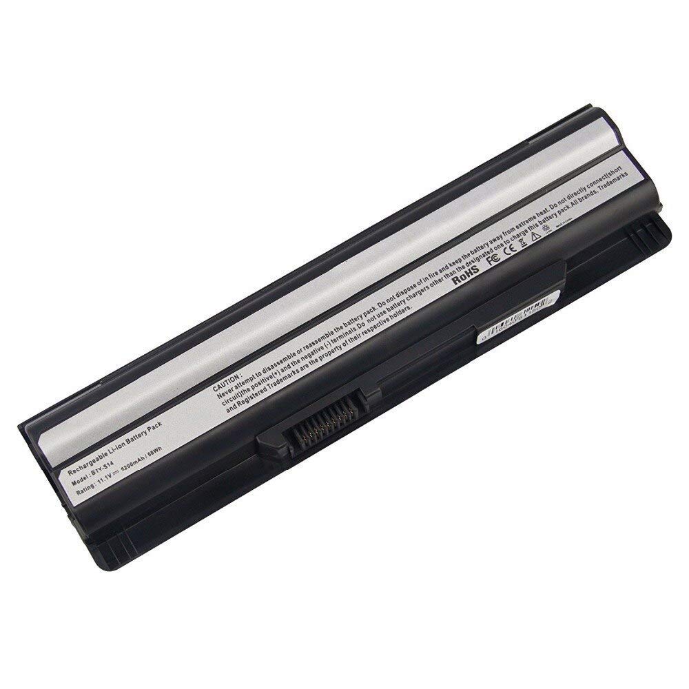 Compatible Battery for MSI BTY-S14 – BTY-S15, GE620 Series Laptops (4000mAh, 6-Cell)