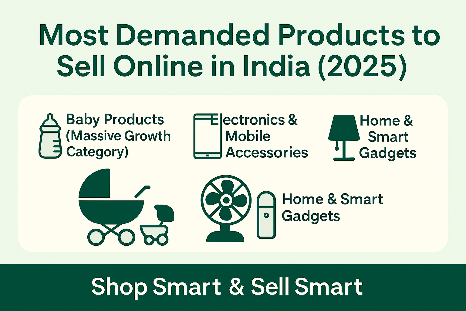Most Demanded Products to Sell Online in India (2025) — Electronics & Accessories