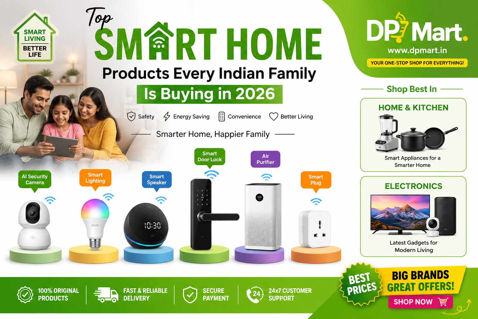 Top Smart Home Products Every Indian Family Is Buying in 2026